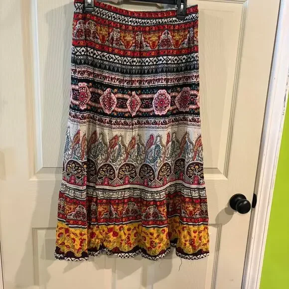 Christian siriano boho maxi skirt - Picture 6 of 6